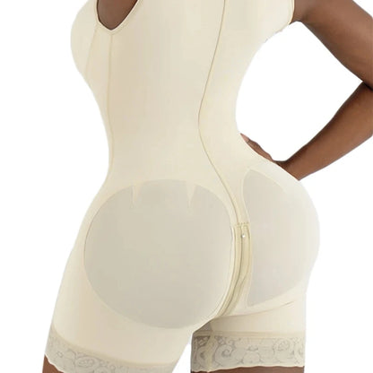 High Compression Short Girdle Bodysuit