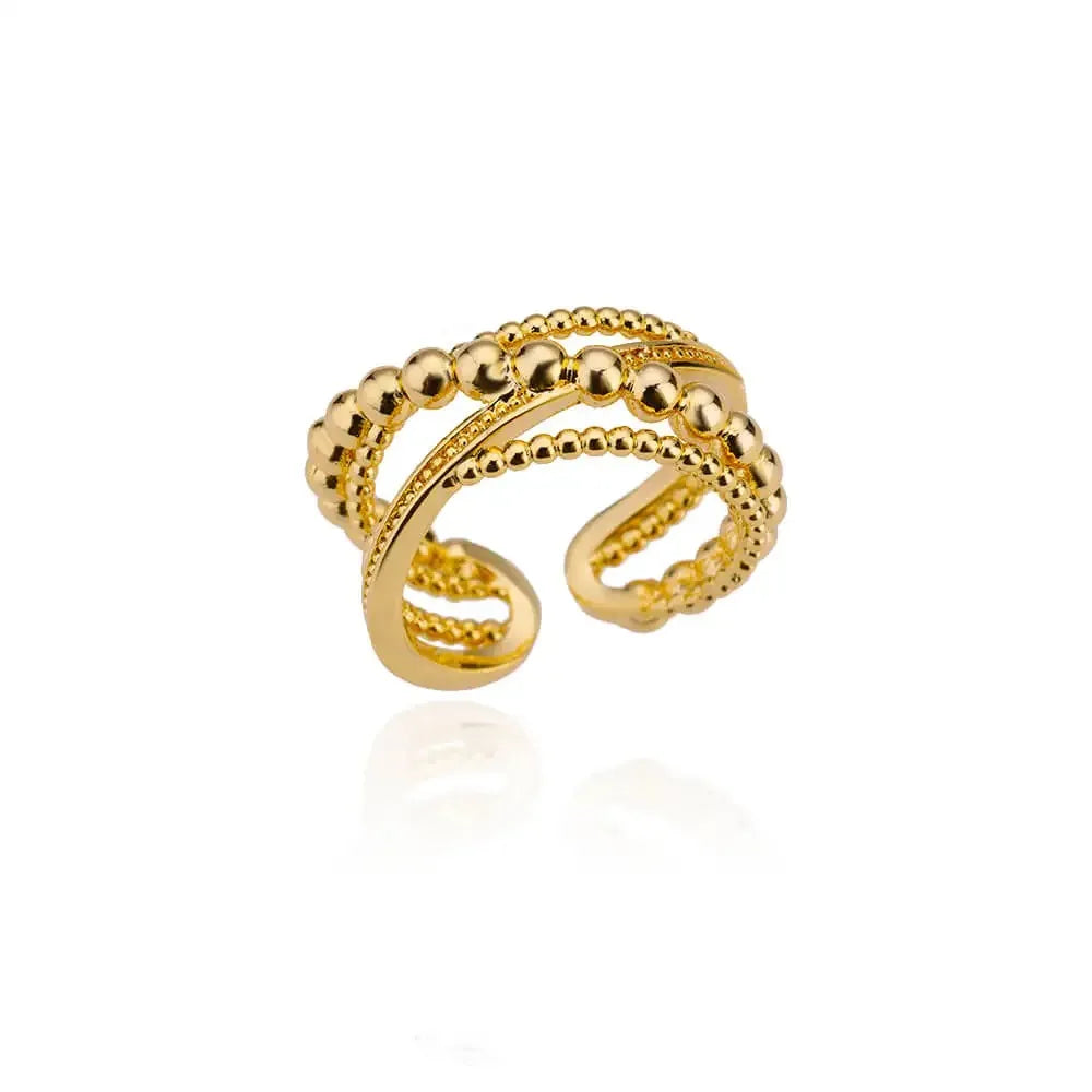 Minimalist Gold Open Ring
