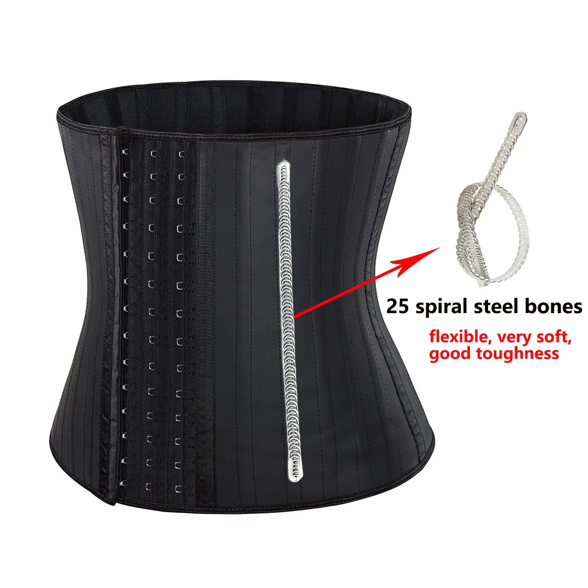 25 Steel Bone Underbust Corset Waist Trainer
