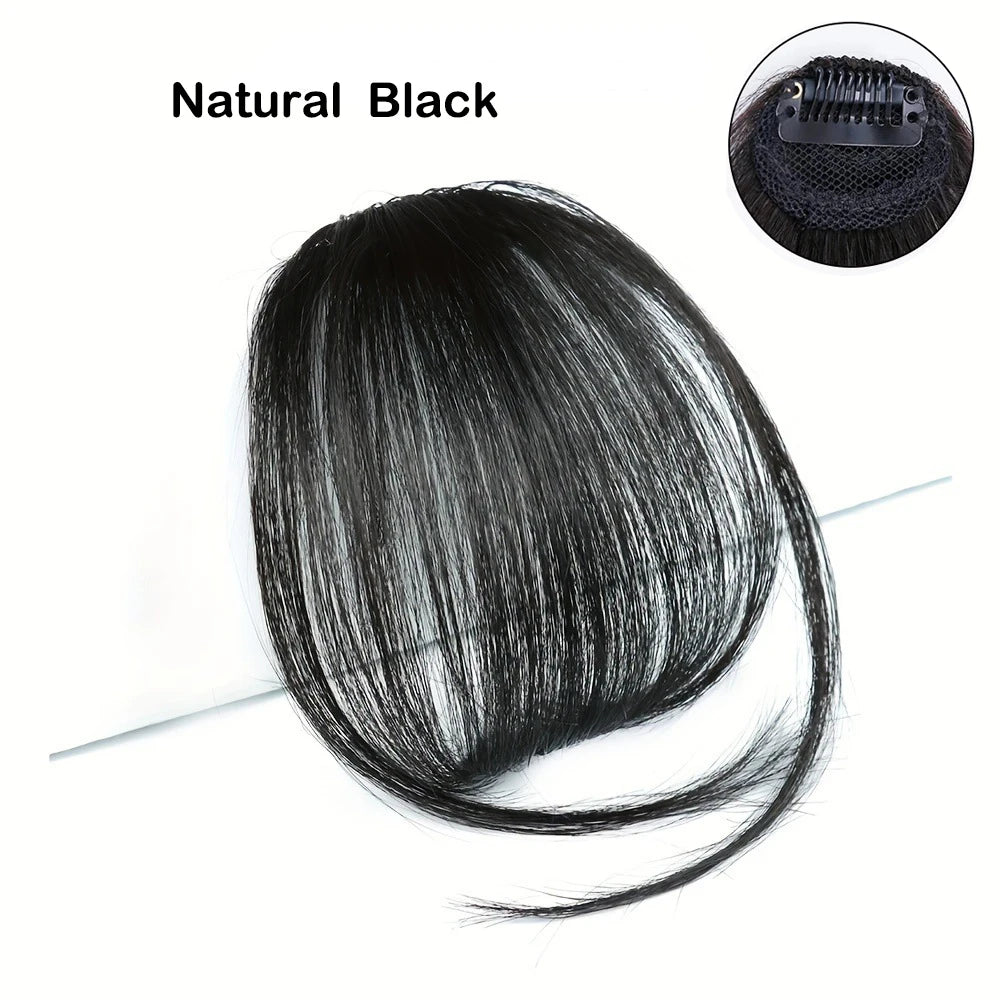 Clip-In Synthetic Air Bangs
