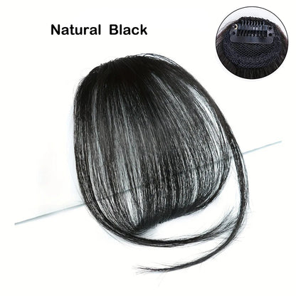 Clip-In Synthetic Air Bangs