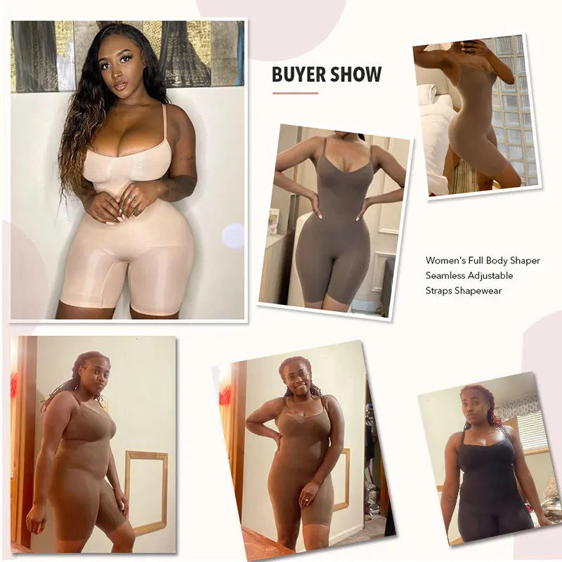 Seamless Push Up Shapewear Bodysuit