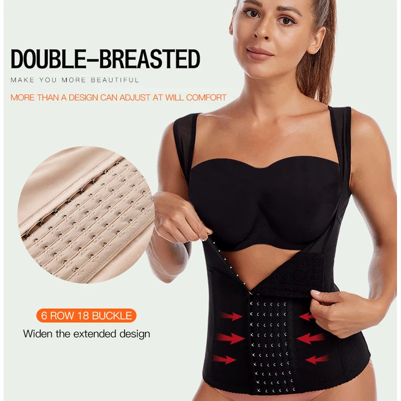 Woman Flat Belly Body Shaper