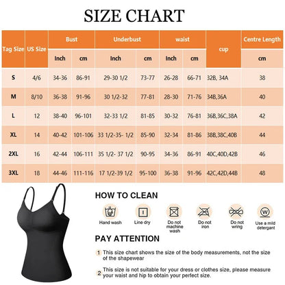 2-in-1 Padded Shaper Tank