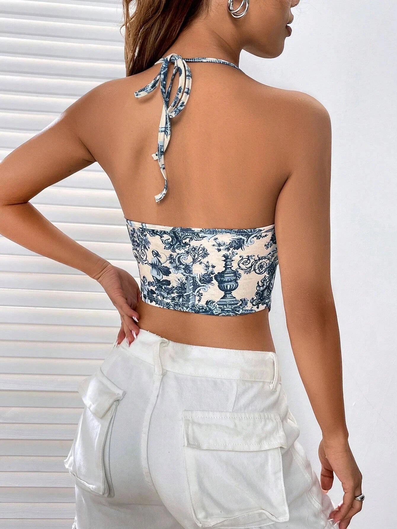 Women’s Summer Camisole Crop Top