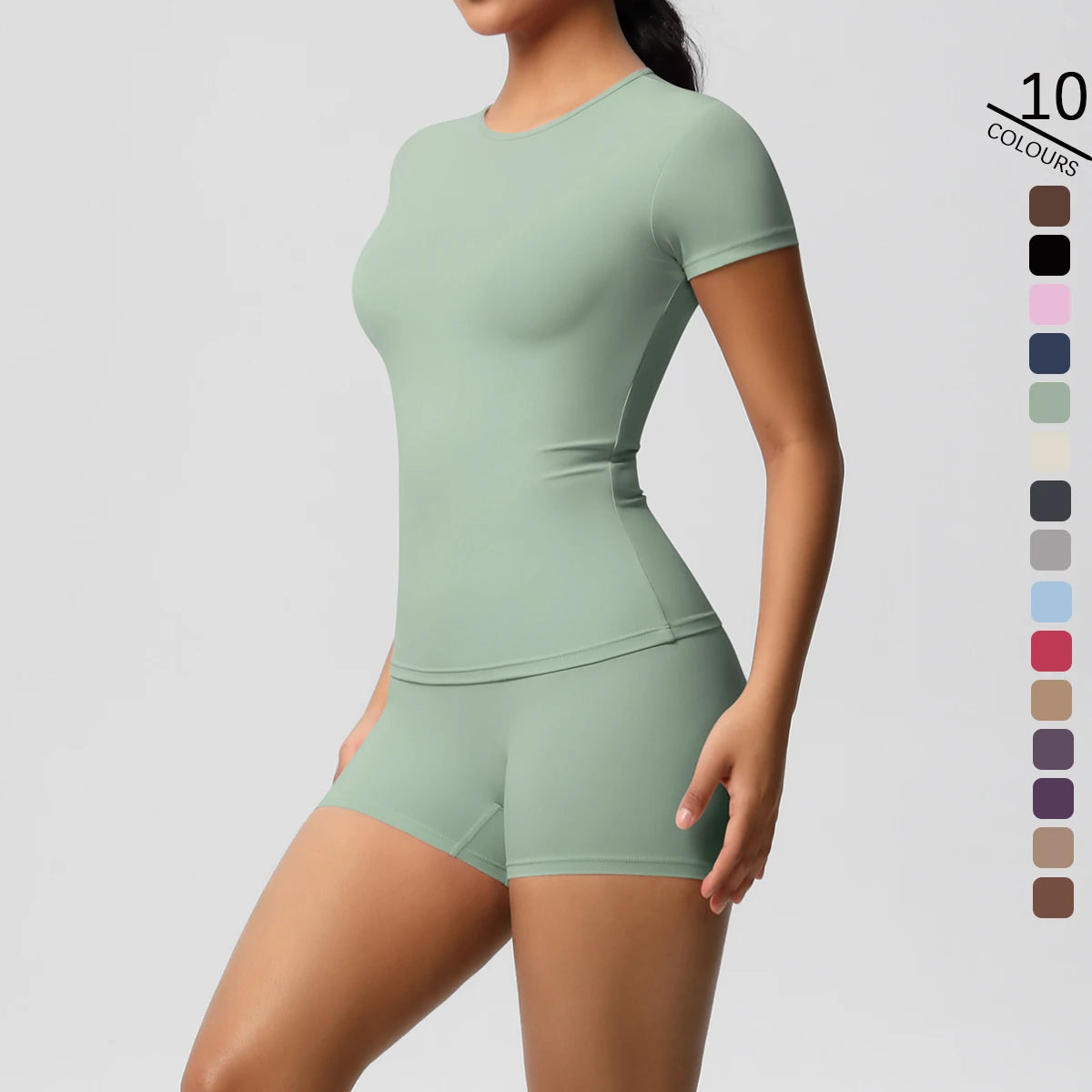2PCS Quick-Dry Gym Set