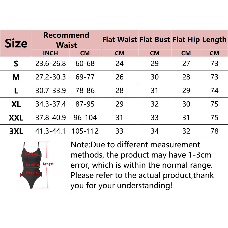 One-Piece Thong Shapewear