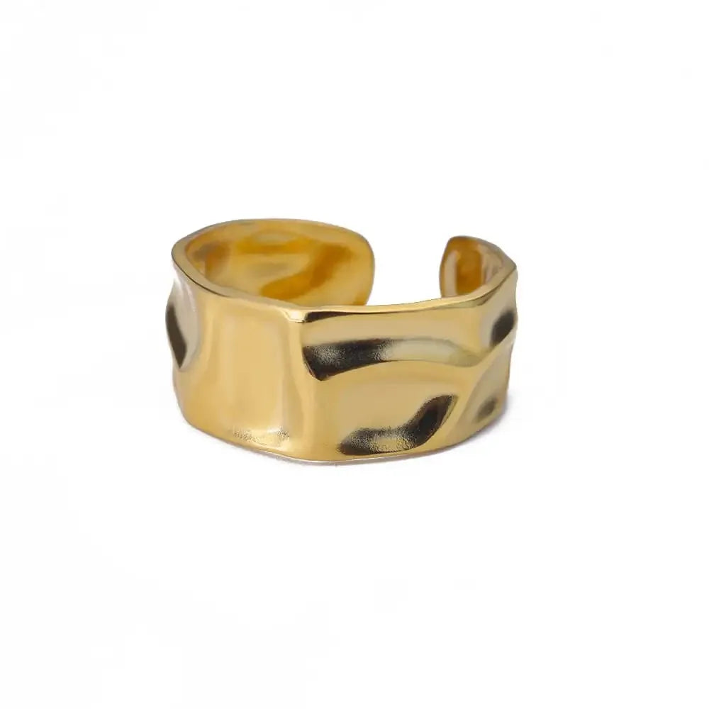 Minimalist Gold Open Ring