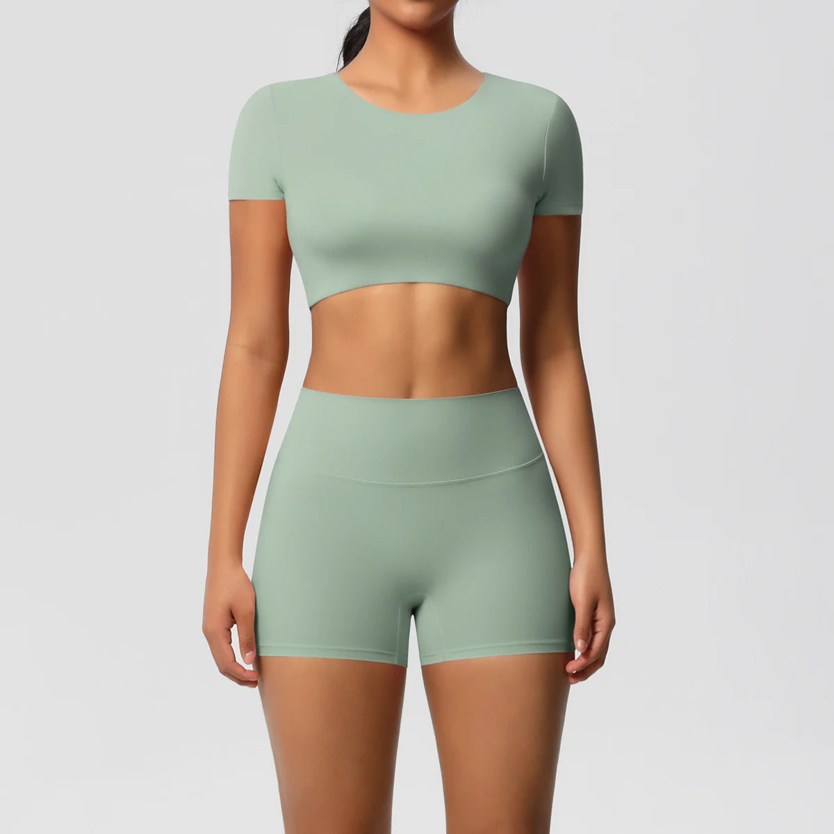 2PCS Sports Tank & Leggings Set