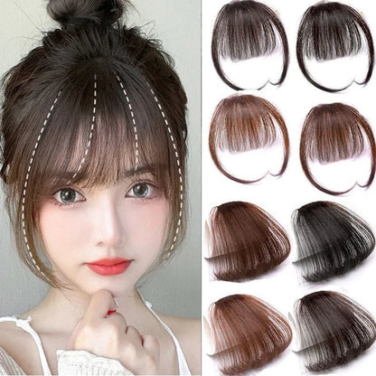 Clip-In Synthetic Air Bangs