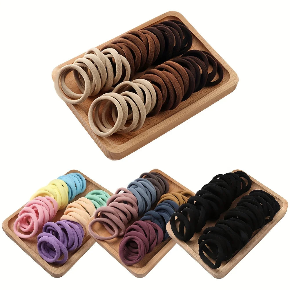 Soft Elastic Hair Ties Set