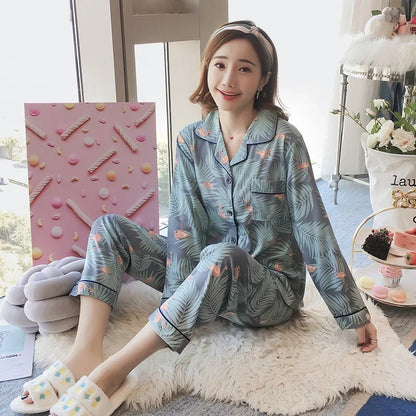 Striped Cherry Pajama Set