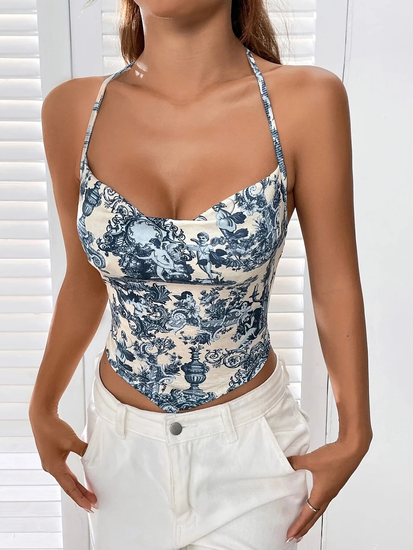 Women’s Summer Camisole Crop Top