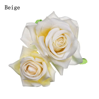 Bridal Rose Hair Clip