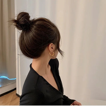 Korean Twist Elegant Earrings
