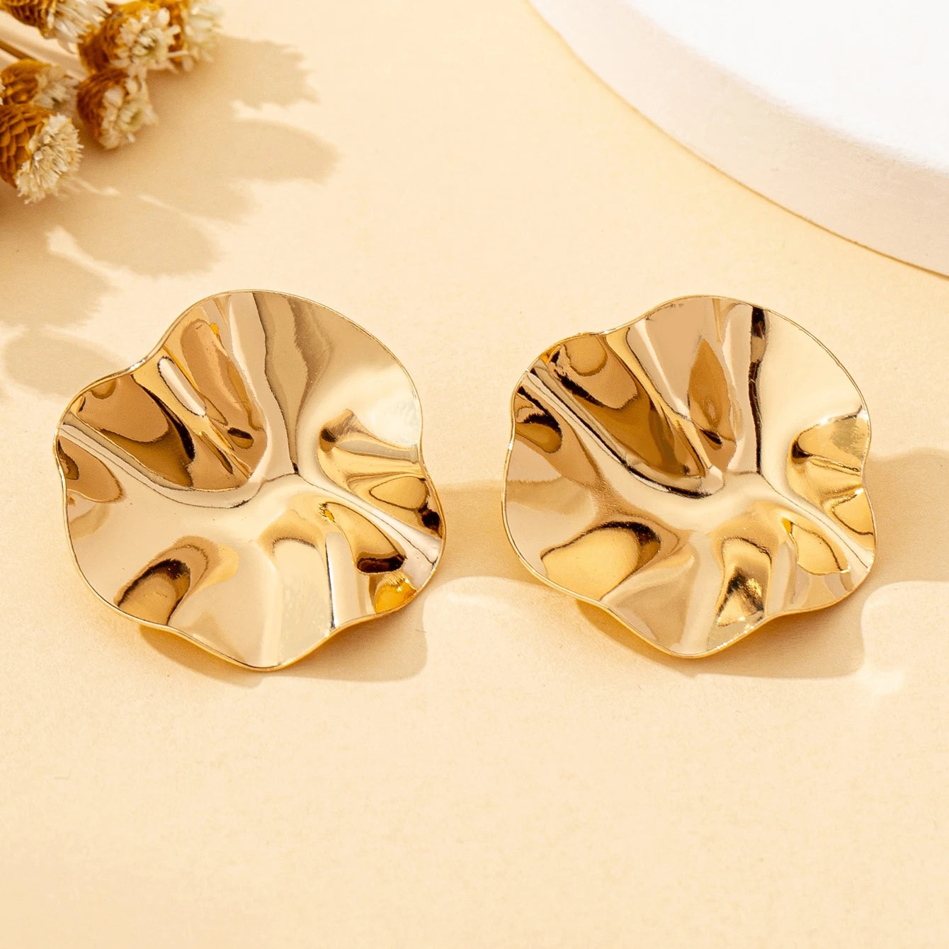 Irregular Round Metal Studs