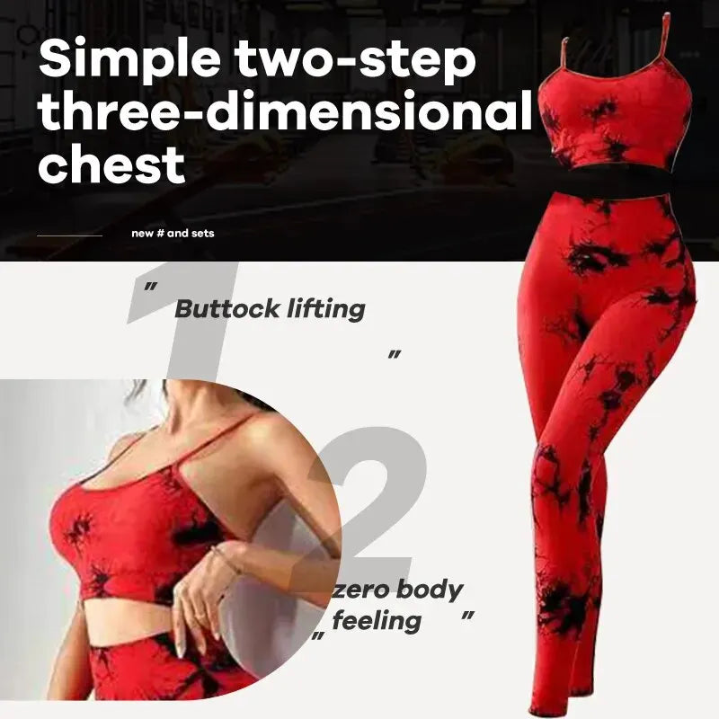 Tie Dye Seamless Yoga Set
