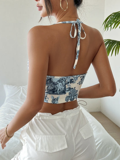 Women’s Summer Camisole Crop Top