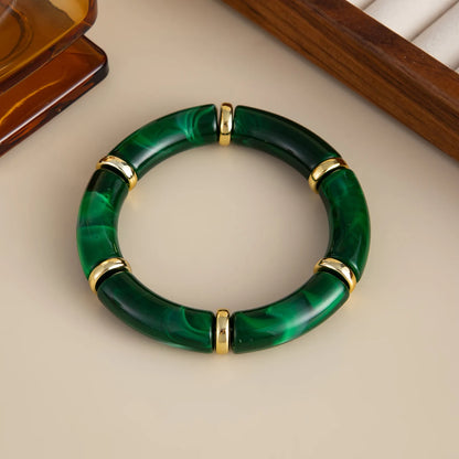 Vintage Leopard Stack Bracelet Set