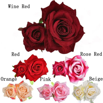 Bridal Rose Hair Clip