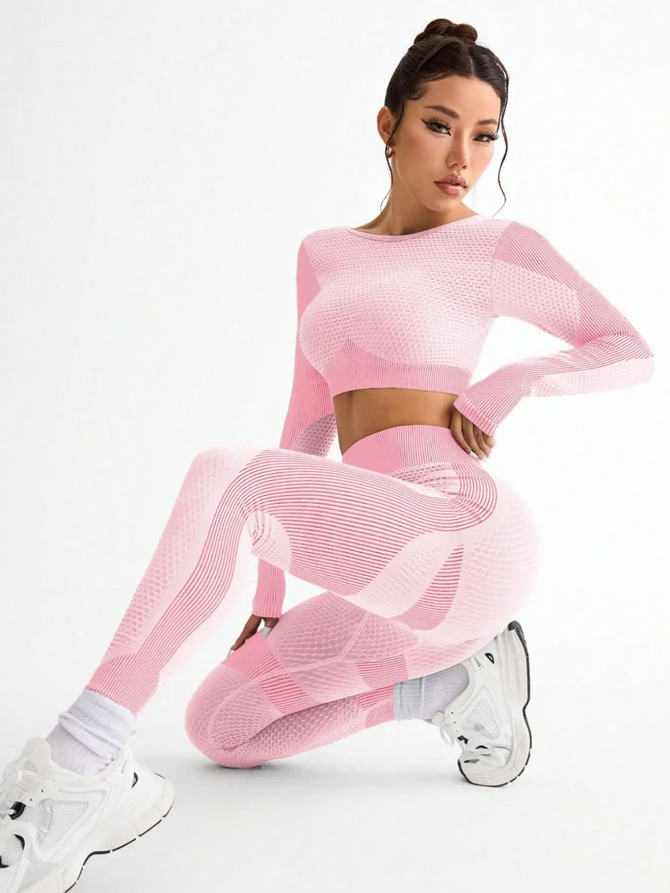 2PCS Seamless Fitness Suit