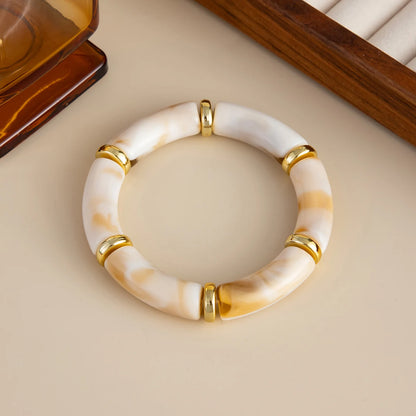 Vintage Leopard Stack Bracelet Set