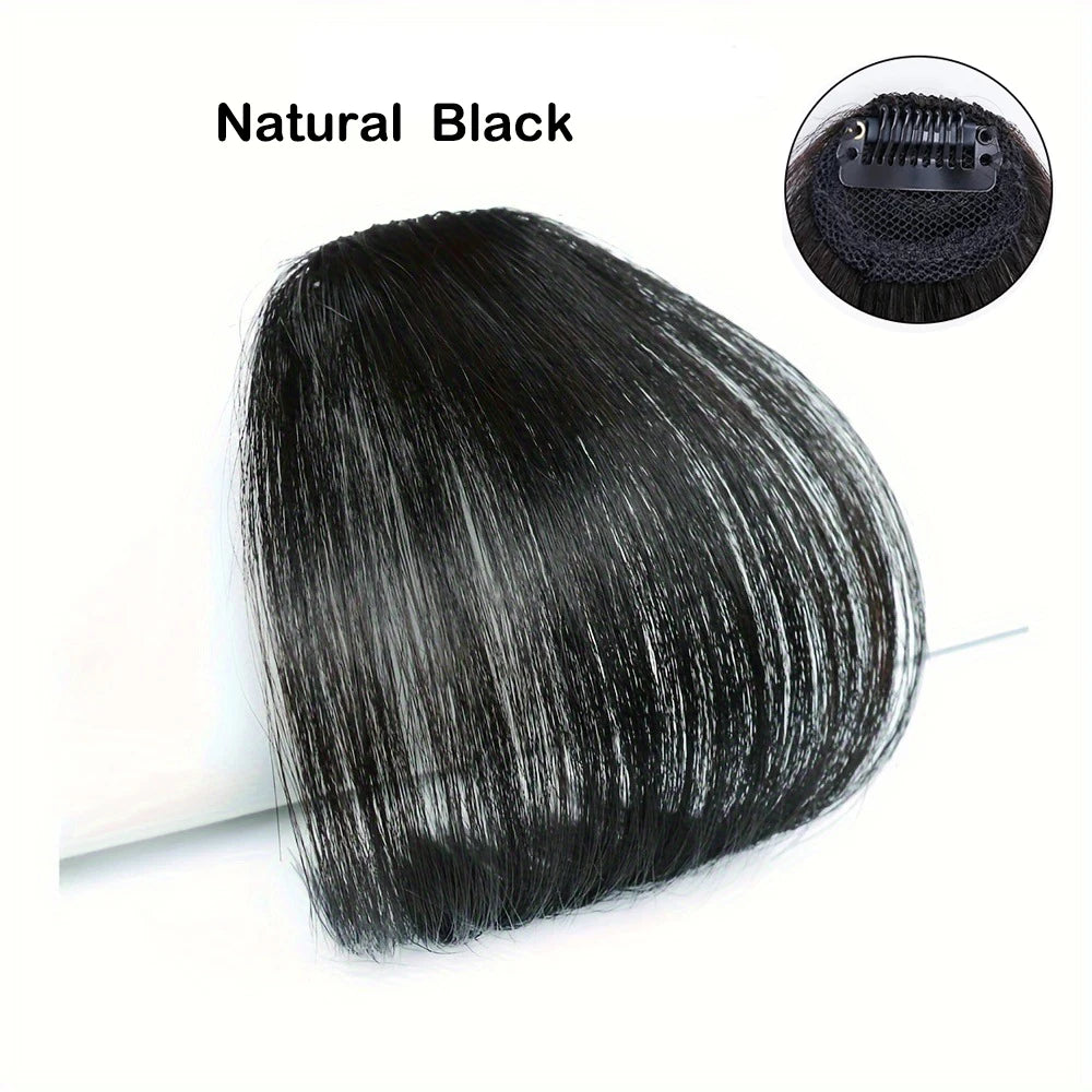Clip-In Synthetic Air Bangs