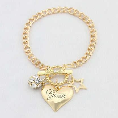 Love Heart Charm Bracelet