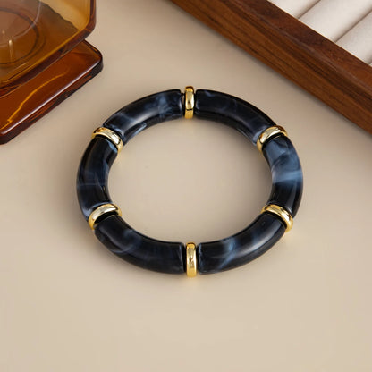 Vintage Leopard Stack Bracelet Set