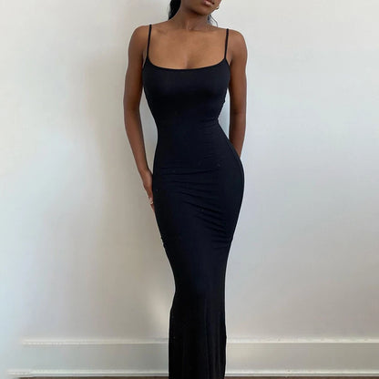 Fishtail Suspender Bodycon Dress