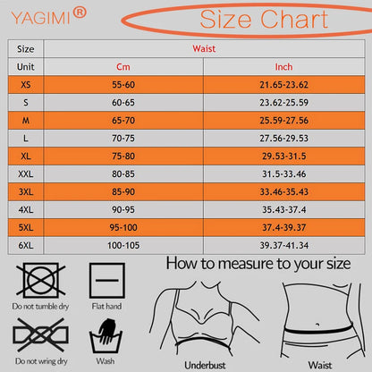 25 Steel Bone Latex Waist Trainer
