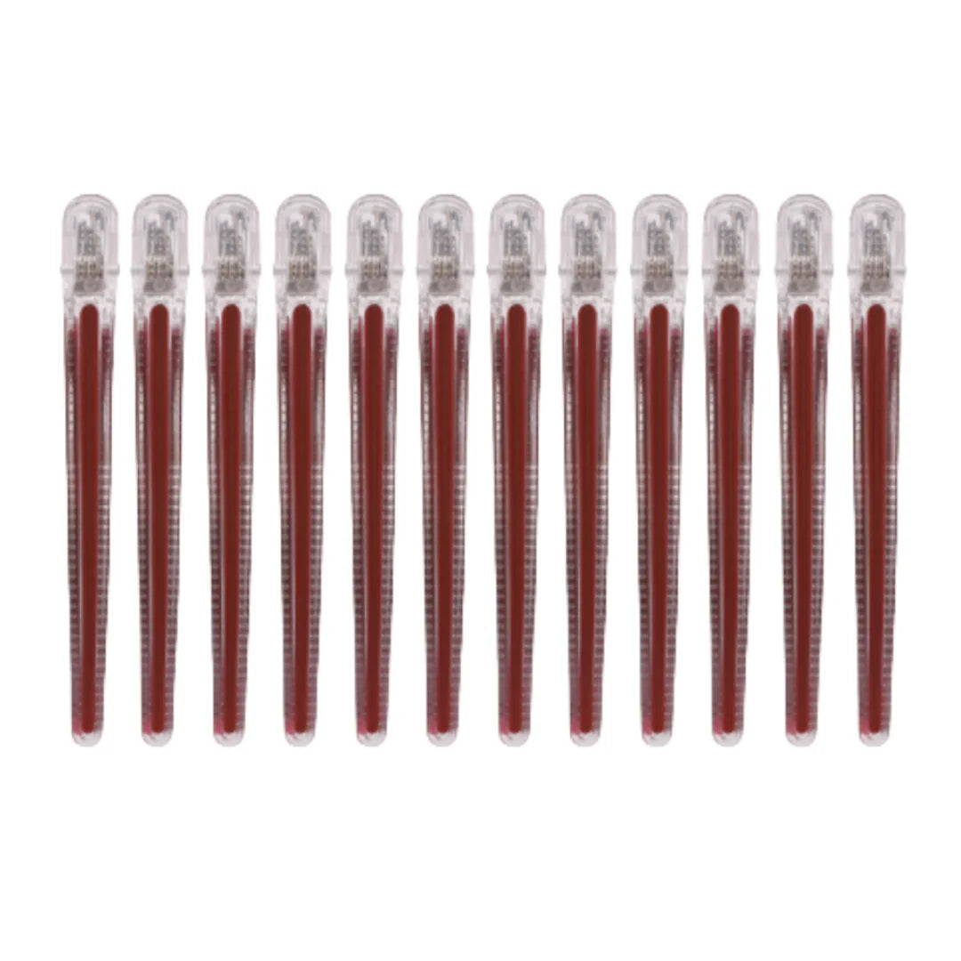 12pcs Seamless Sectioning Hair Clips