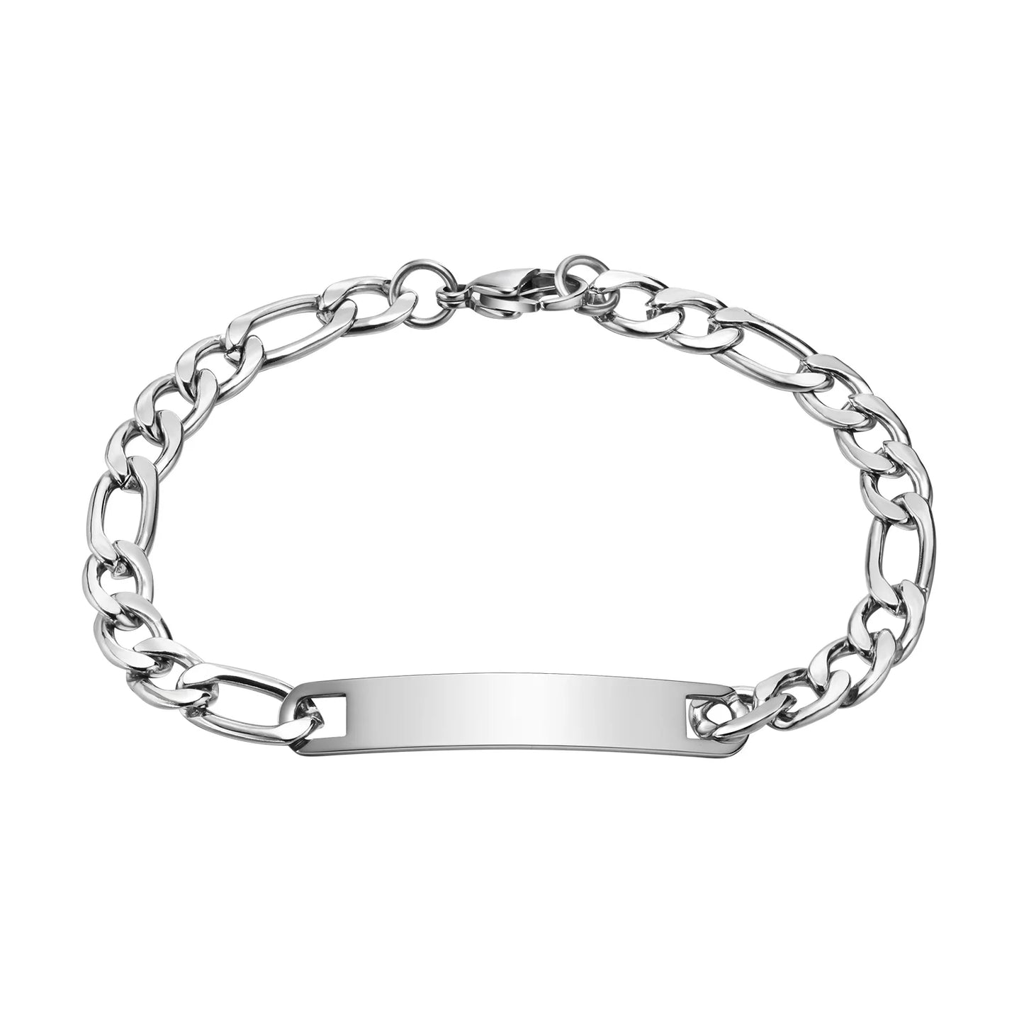 Custom Heart Engraved Bracelet