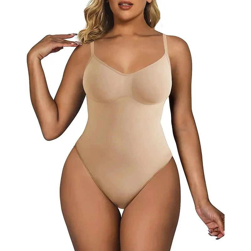 Seamless Thong Waist Trainer Shapewear