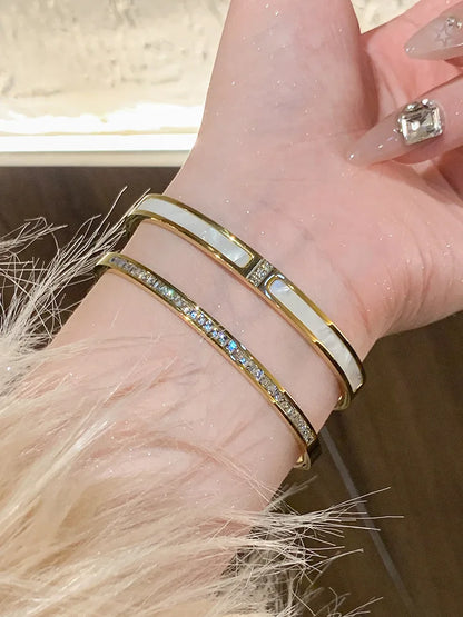 Gold Zircon Daily Bracelet