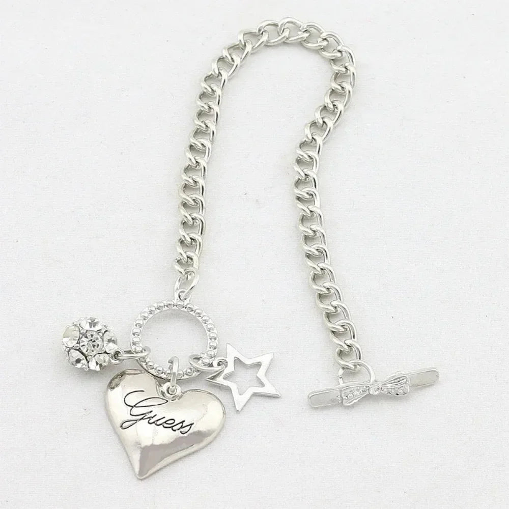 Love Heart Charm Bracelet