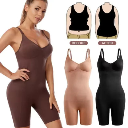 Seamless Push Up Shapewear Bodysuit