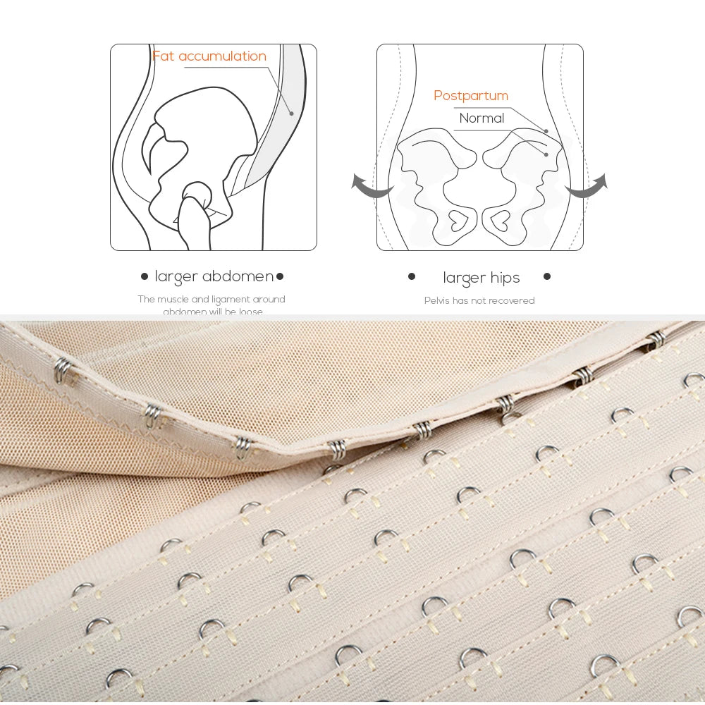 Slim Fit Waist Trainer Corset Belt