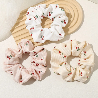 Cute Cherry Hair Scrunchie