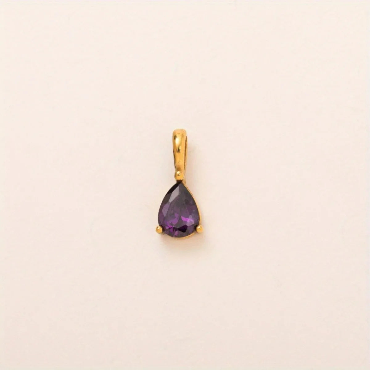 December Birthstone Pendant Necklace