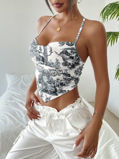 Women’s Summer Camisole Crop Top