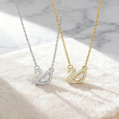 Luxury Swan Pendant Necklace