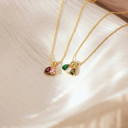 December Birthstone Pendant Necklace